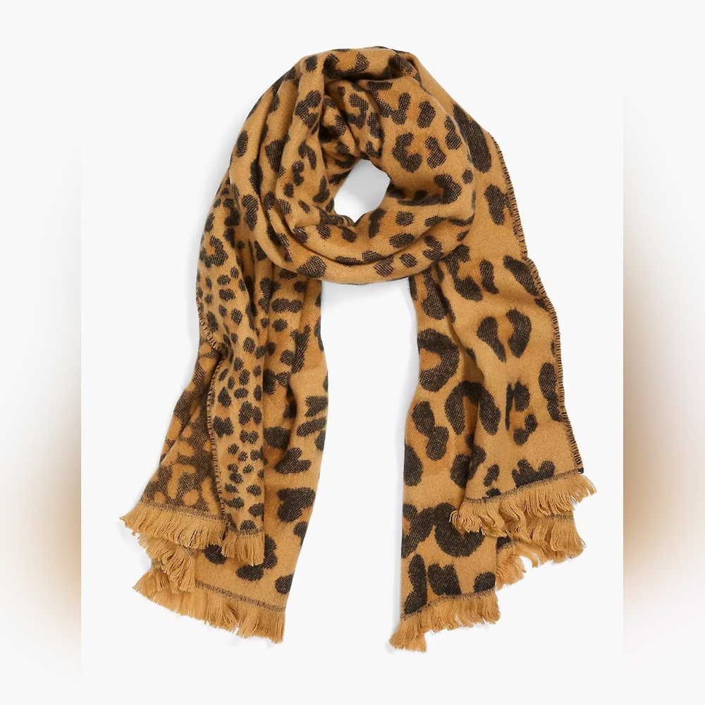 Lane Bryant Leopard Blanket Scarf